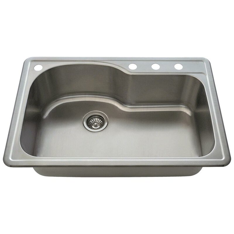 MRDirect 33 X 22 Drop In Kitchen Sink Reviews Wayfair   33%2522 X 22%2522 Drop In Kitchen Sink 